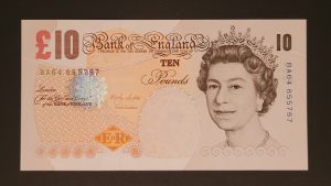 £10 Lowther Bank of England B390 (UNC) BA64 855787