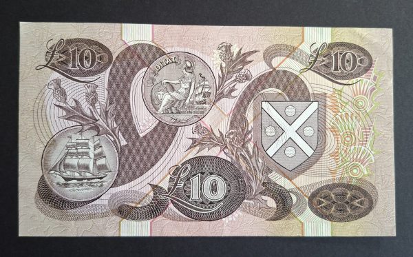 £10 Bank of Scotland Pattullo SC135 note (AUNC) AC371387 - Image 2