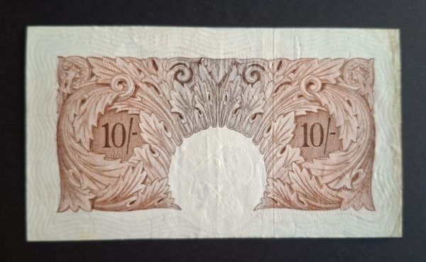 10/- Shilling O'Brien Bank of England note B266 Last Series (EF) D38Z 824270 - Image 2
