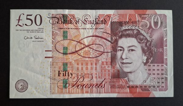 £50 Salmon B410 (VF+) AB07 378978 - Image 2