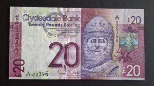 £20 Clydesdale Bank, Thorburn, SC.360Aa (EF) W/HT 922396