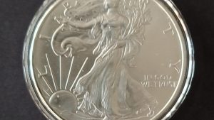 2003 Silver Eagle in capsule.