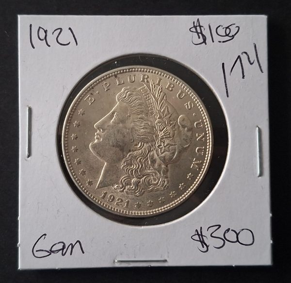 1921 Morgan Silver Dollar (Philadelphia)