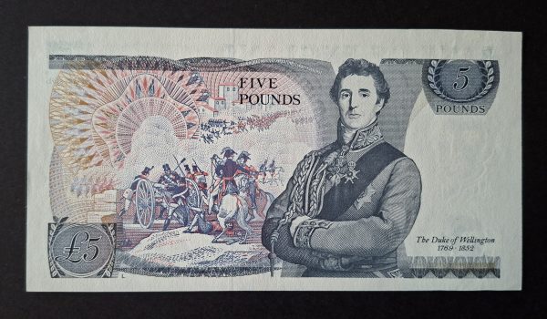 £5 Somerset B345 Bank of England note (UNC) RB22 274138 - Image 2