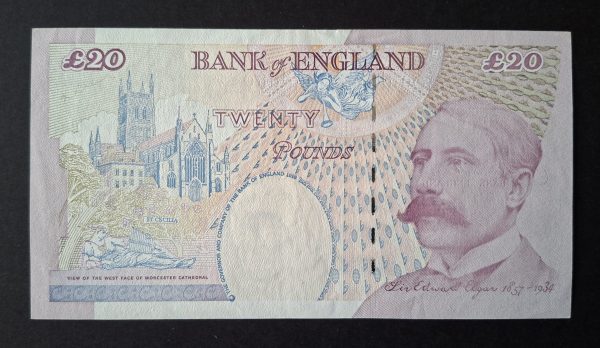 £20 Bailey B405 note (EF) EB22 552834 - Image 2